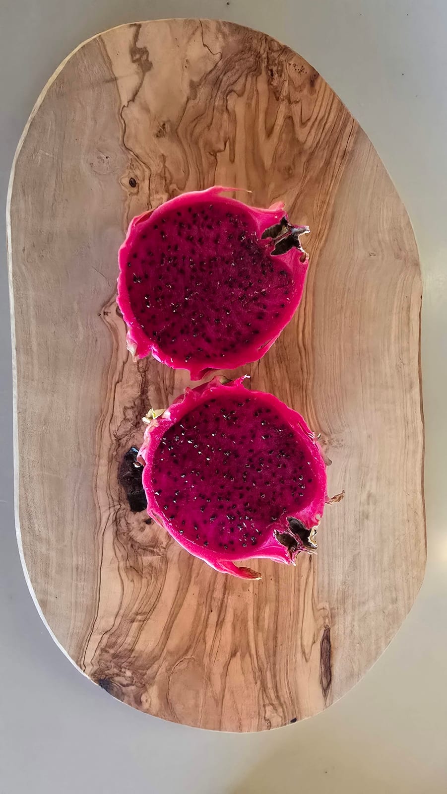 Dragon fruit growing at the Sky Botanicals farm